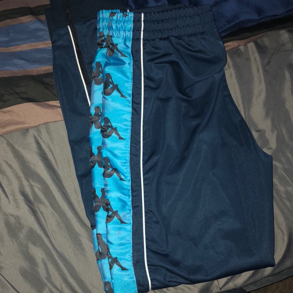 Kappa joggers with zipper on the ankle